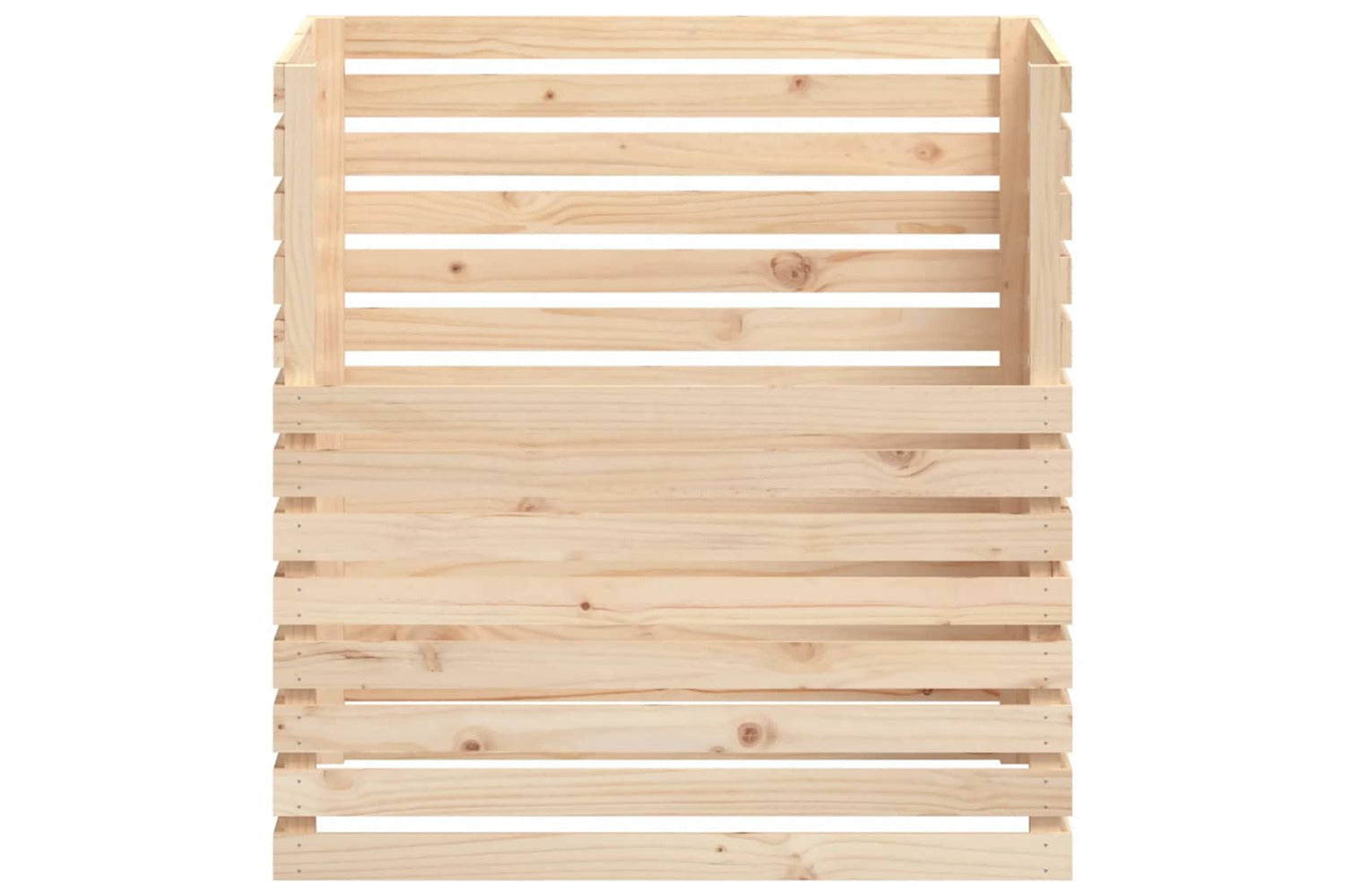 vidaXL 822192 Composter 100x100x102cm Solid Wood Pine