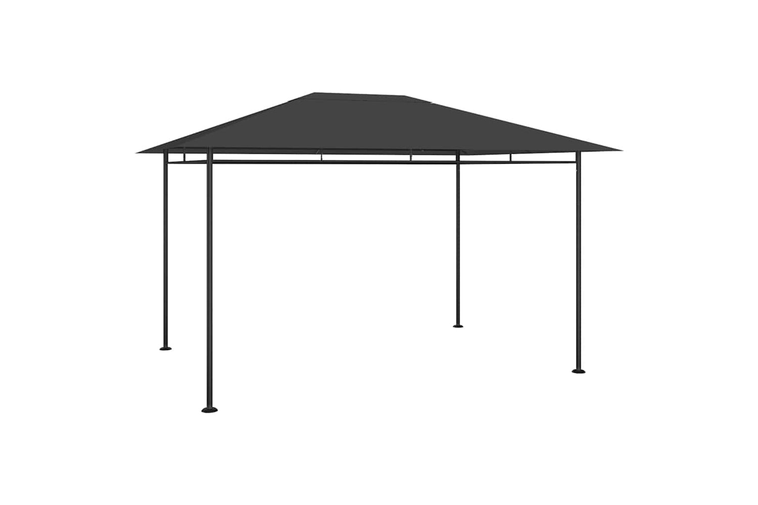 vidaXL 313923 Gazebo 384x281x270cm Anthracite 180 G/mÂ²