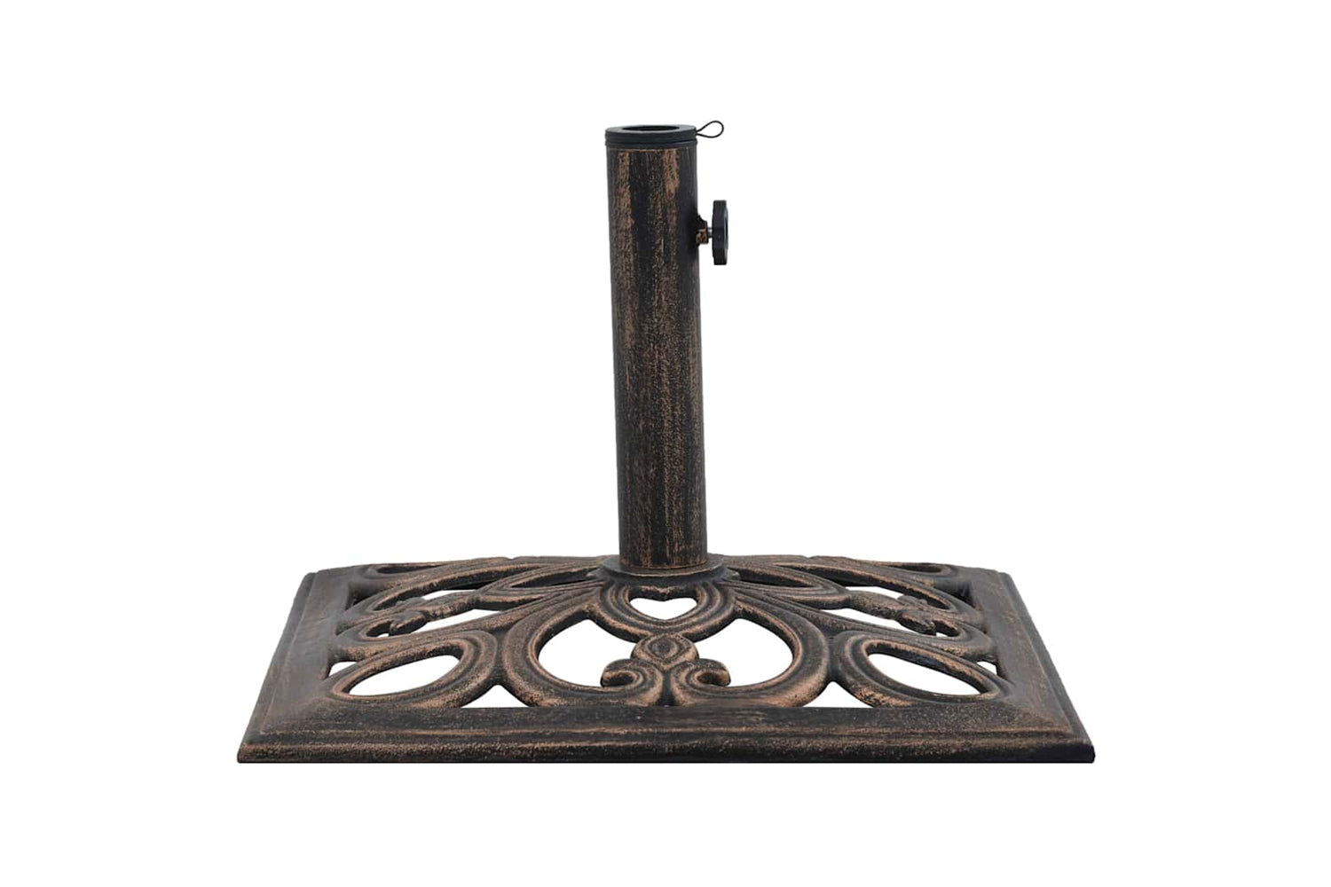 vidaXL 47868 Umbrella Base Bronze 12 Kg 49cm Cast Iron-3
