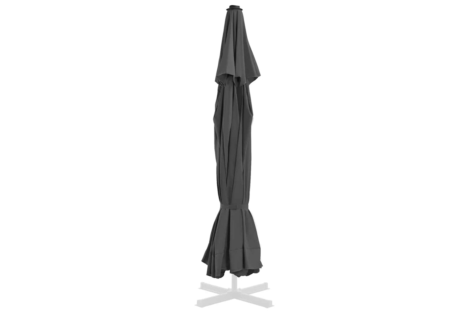 vidaXL 312540 Replacement Fabric For Outdoor Parasol Anthracite 500cm-4