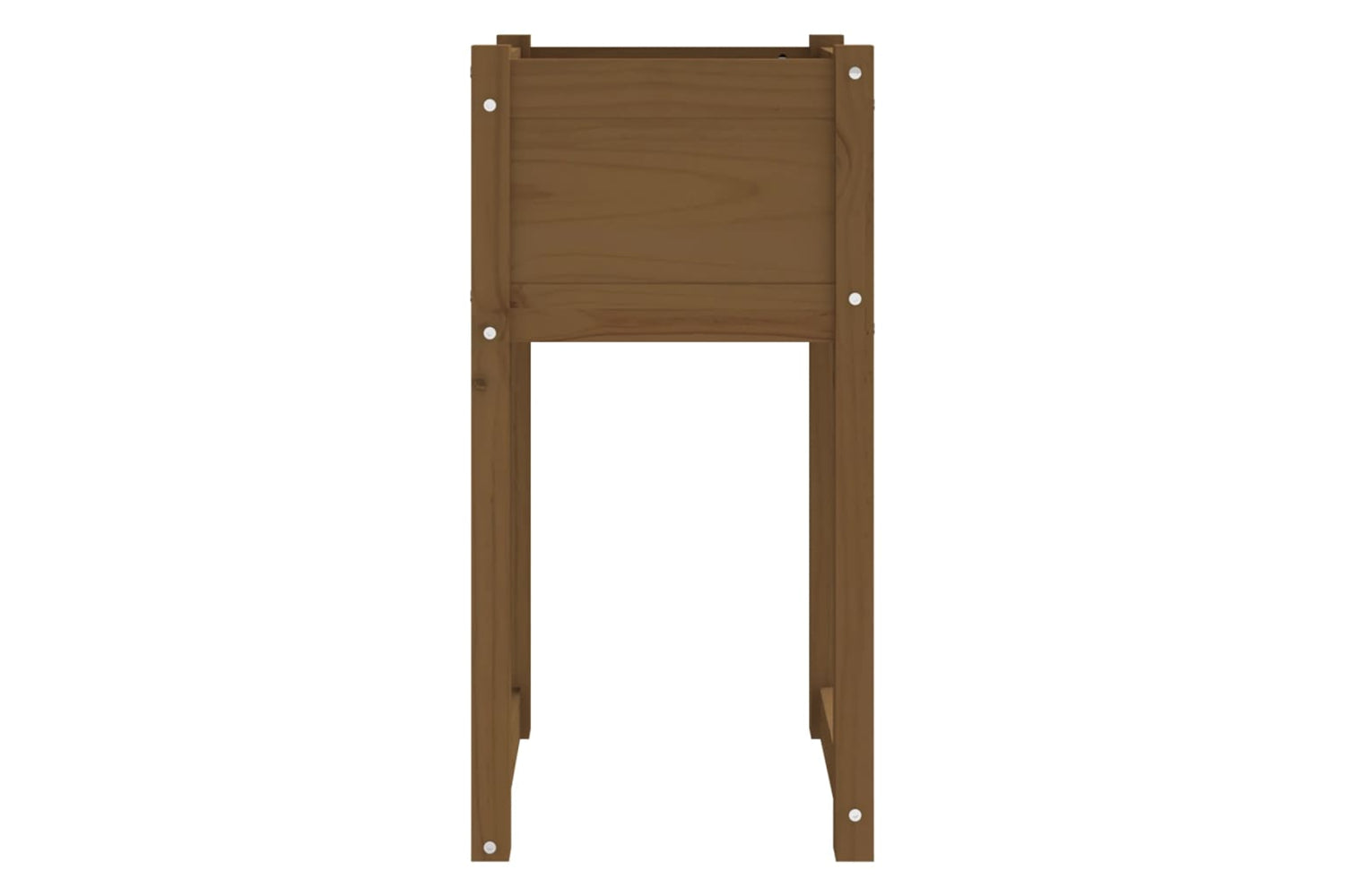 vidaXL 822129 Planters 2 Pcs Honey Brown 40x40x81cm Solid Wood Pine-4