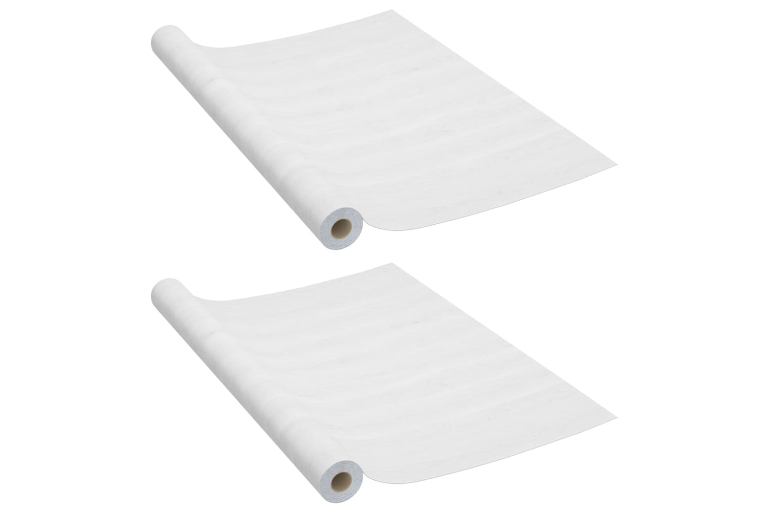 vidaXL 3059647 Self-adhesive Furniture Films 2 Pcs White Wood 500x90cm Pvc