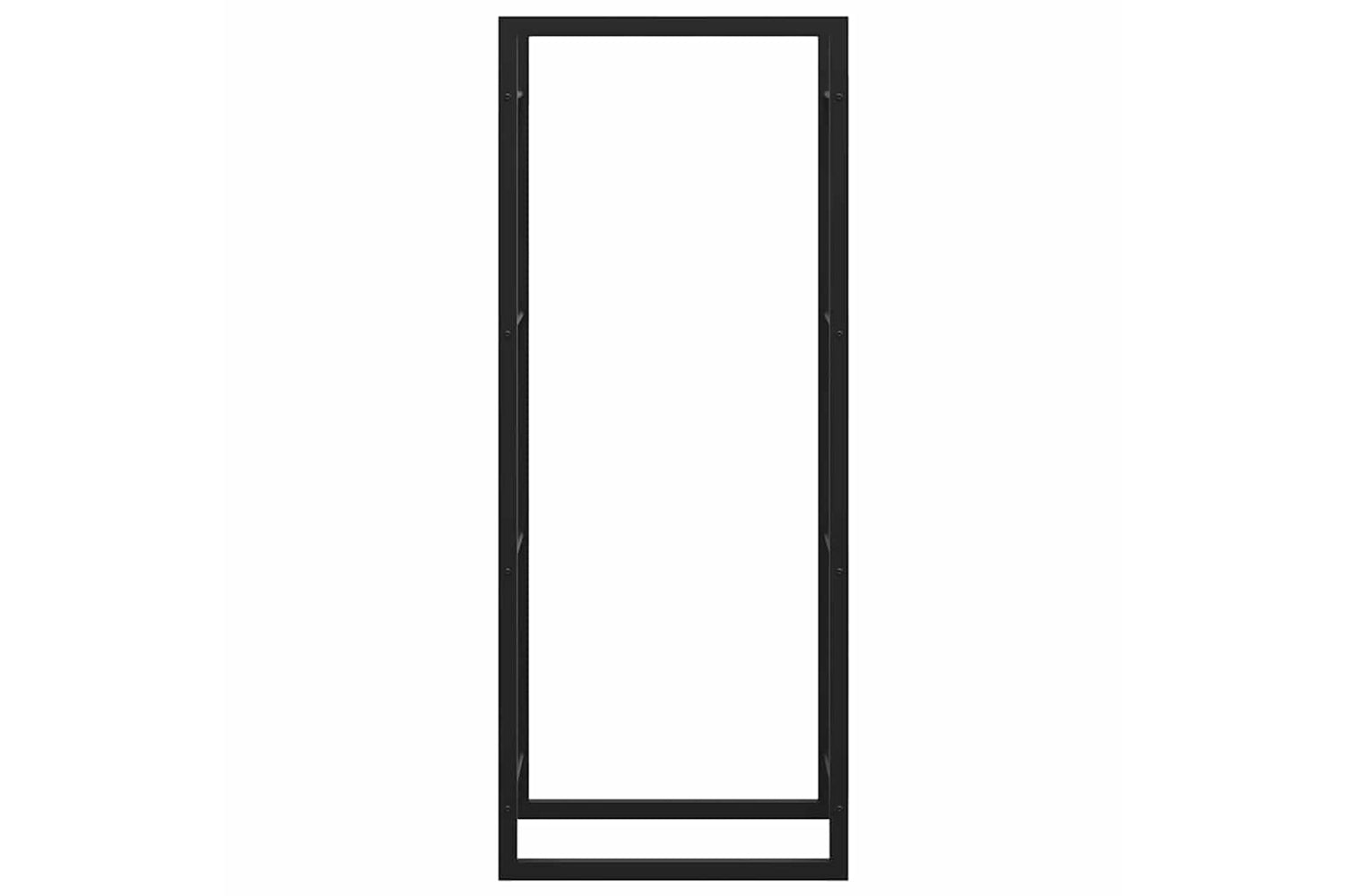 vidaXL 350306 Firewood Rack Matt Black 50x28x132cm Steel-4