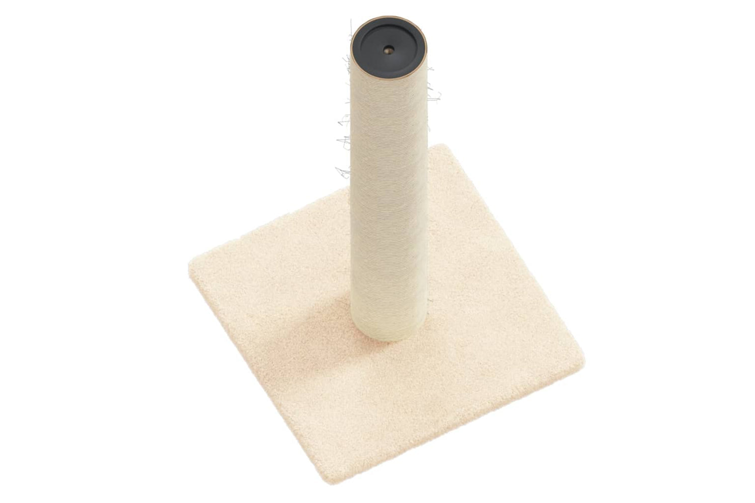 vidaXL 171675 Cat Scratching Post Cream 22x22x45cm-3