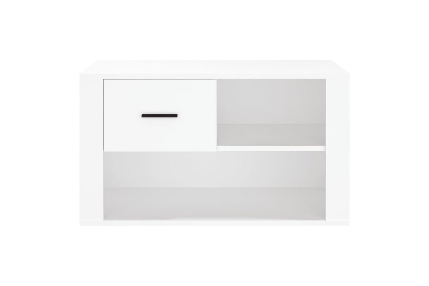 vidaXL 816752 Shoe Cabinet White 80x35x45cm Engineered Wood-4