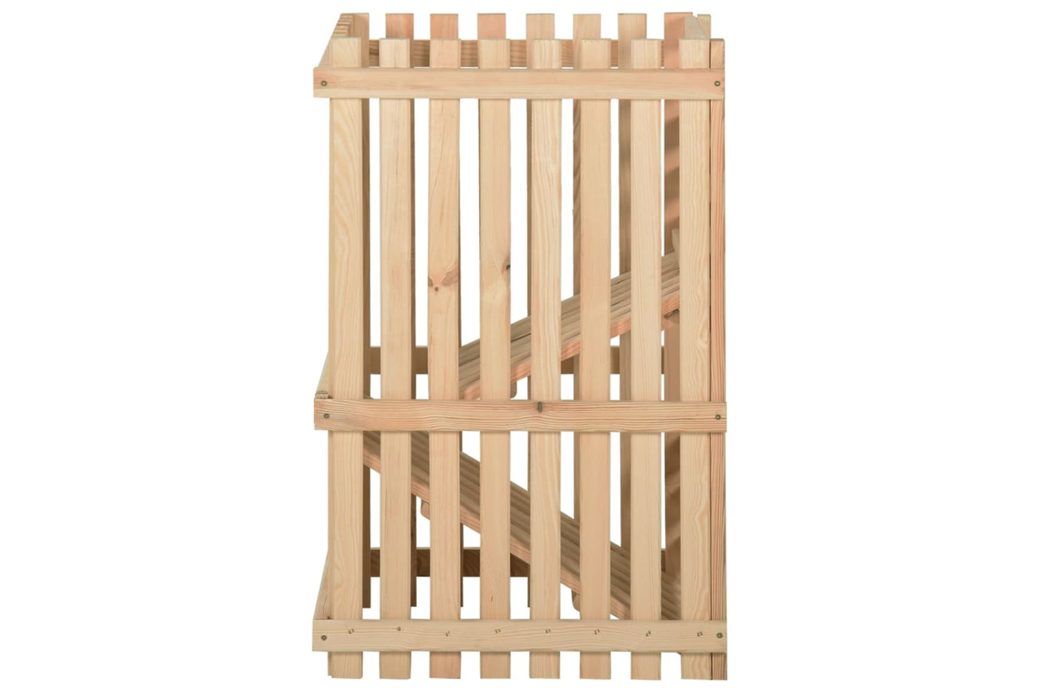 vidaXL 327329 Potato Box 50x50x80cm Solid Pinewood-4