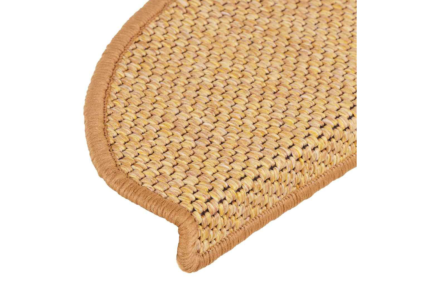vidaXL 326877 Stair Mats Self-adhesive Sisal-look 15 Pcs 65x21x4cm Orange-7