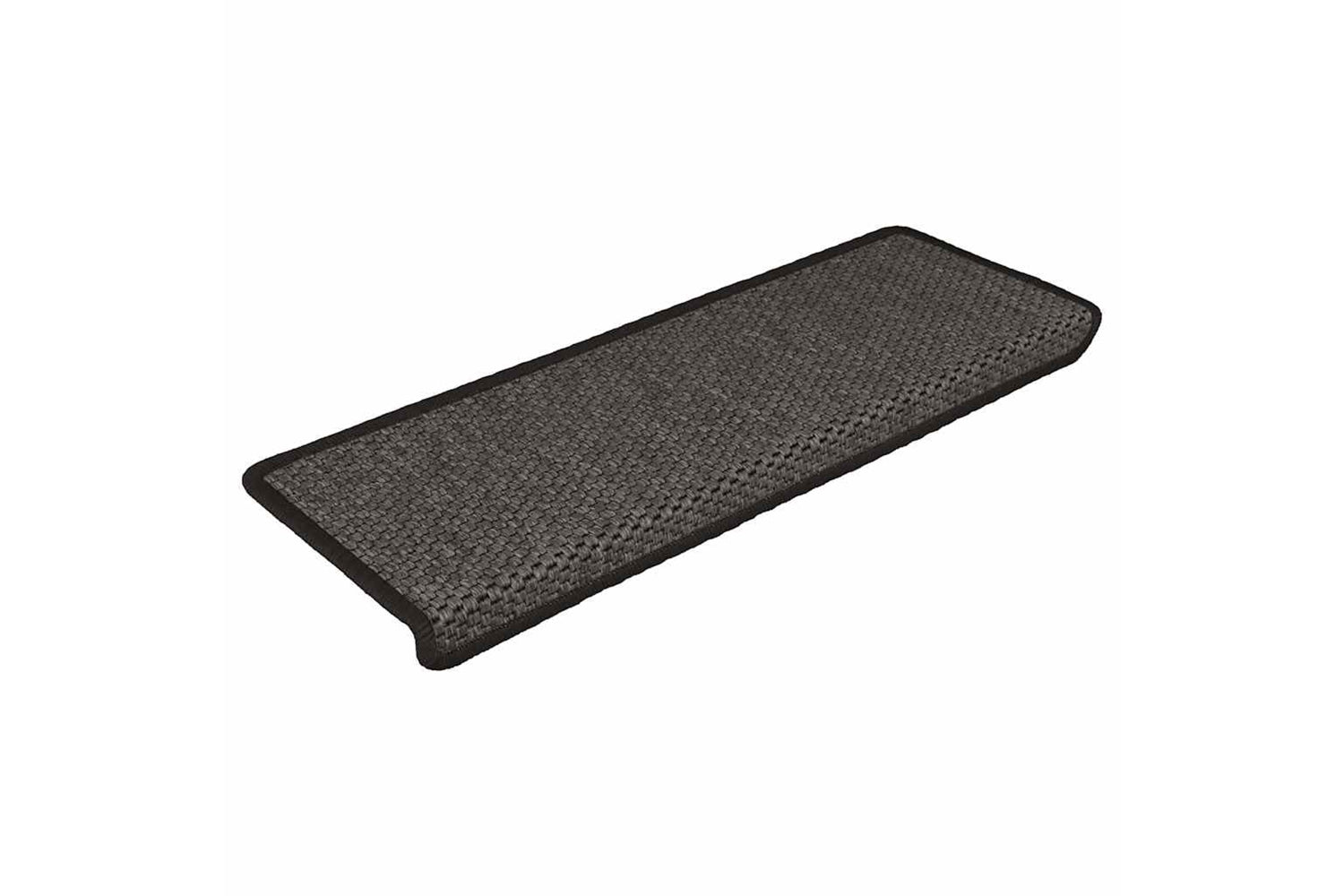 vidaXL 326885 Stair Mats Self-adhesive Sisal-look 15 Pcs 65x21x4cm Anthracite-2