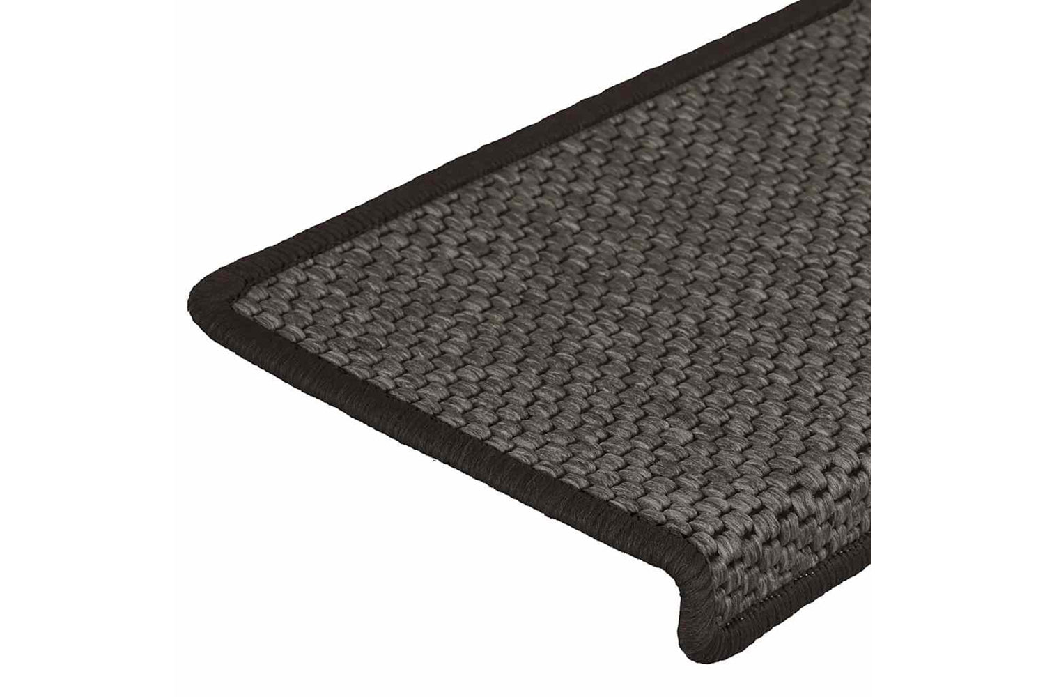 vidaXL 326885 Stair Mats Self-adhesive Sisal-look 15 Pcs 65x21x4cm Anthracite-7