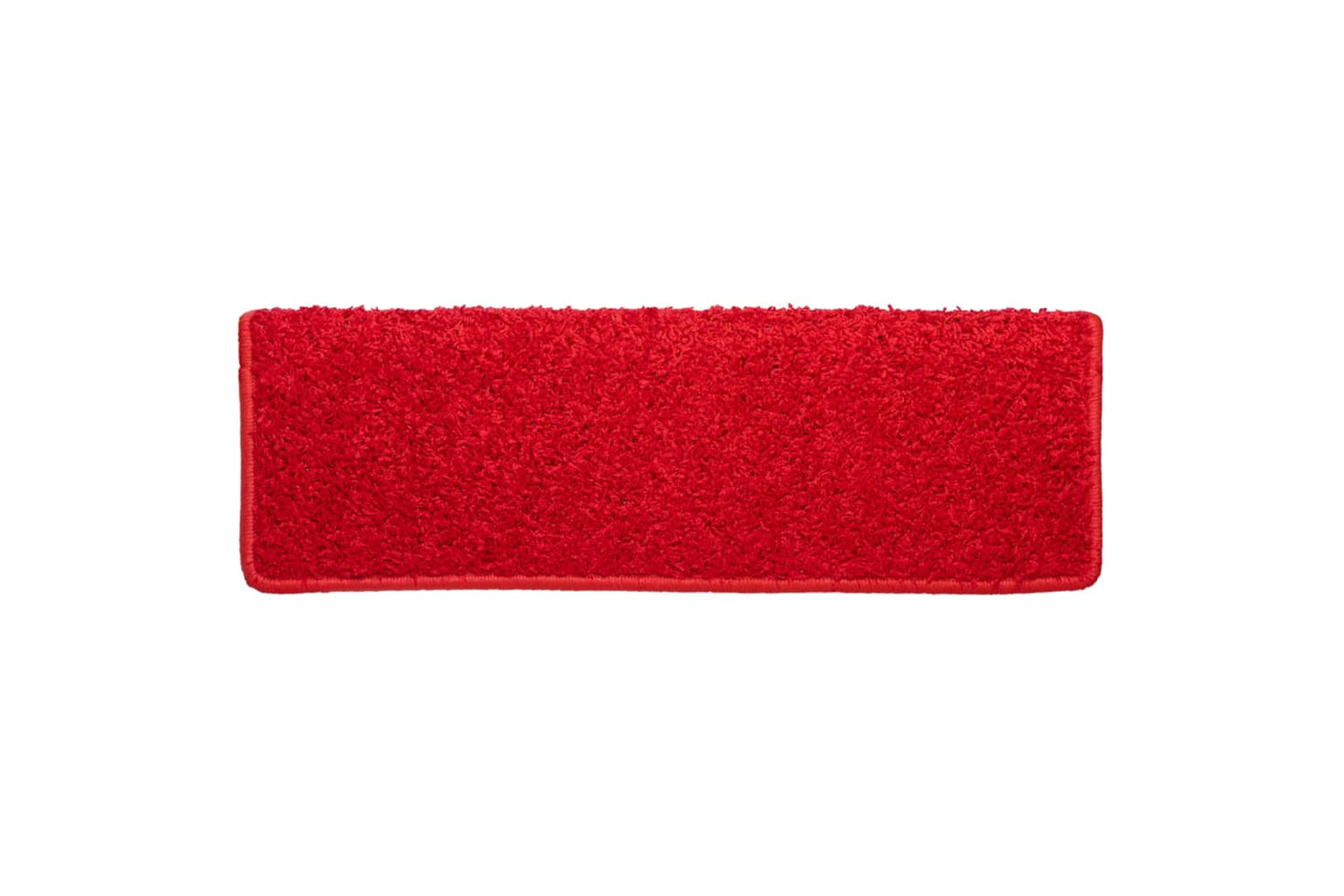 vidaXL Stair Mats 10 Pcs 65x21x4cm Red-3