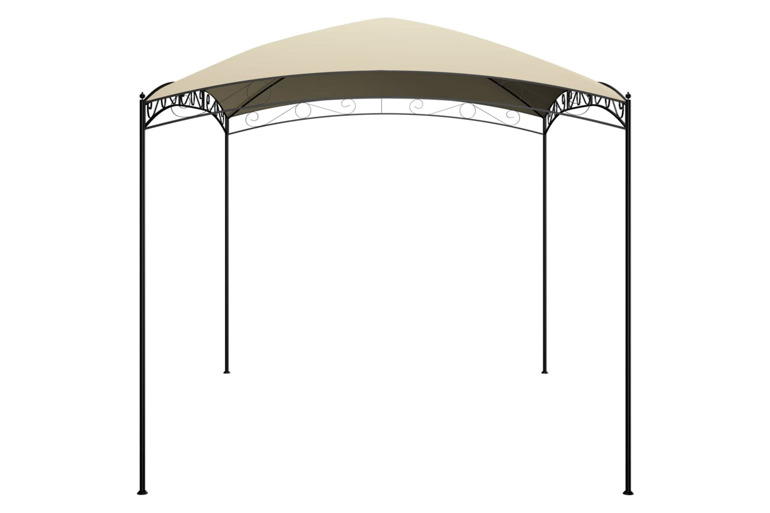 Vidaxl 313909 Gazebo 3x4x2.65 M Cream 180 G/mâ²-3