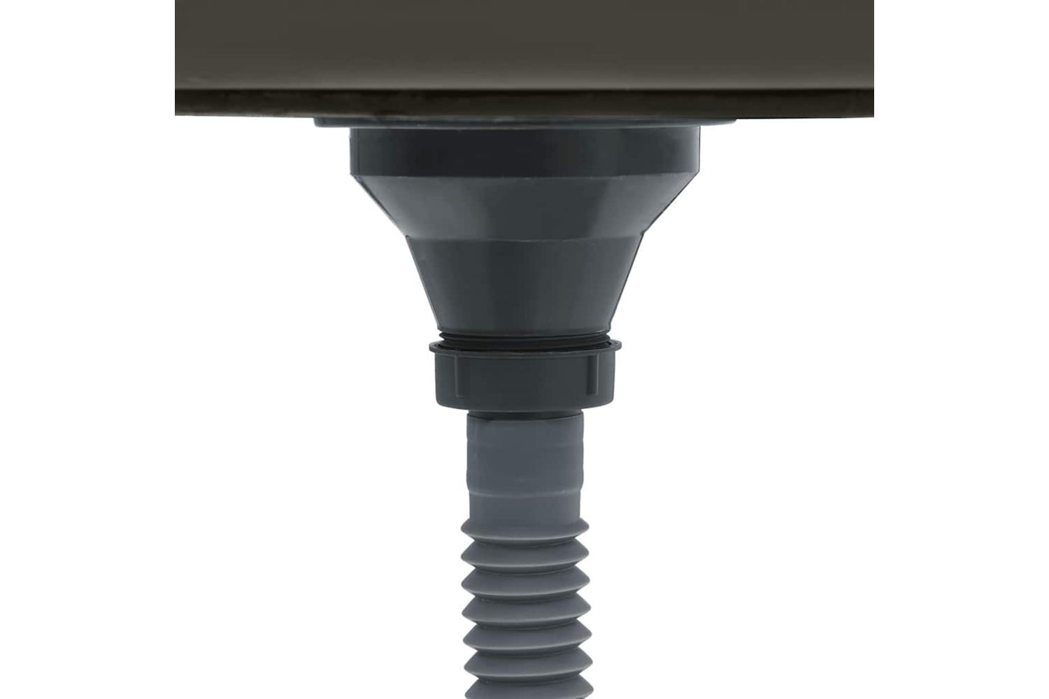 Vidaxl 51523 Handmade Kitchen Sink Black Stainless Steel-6