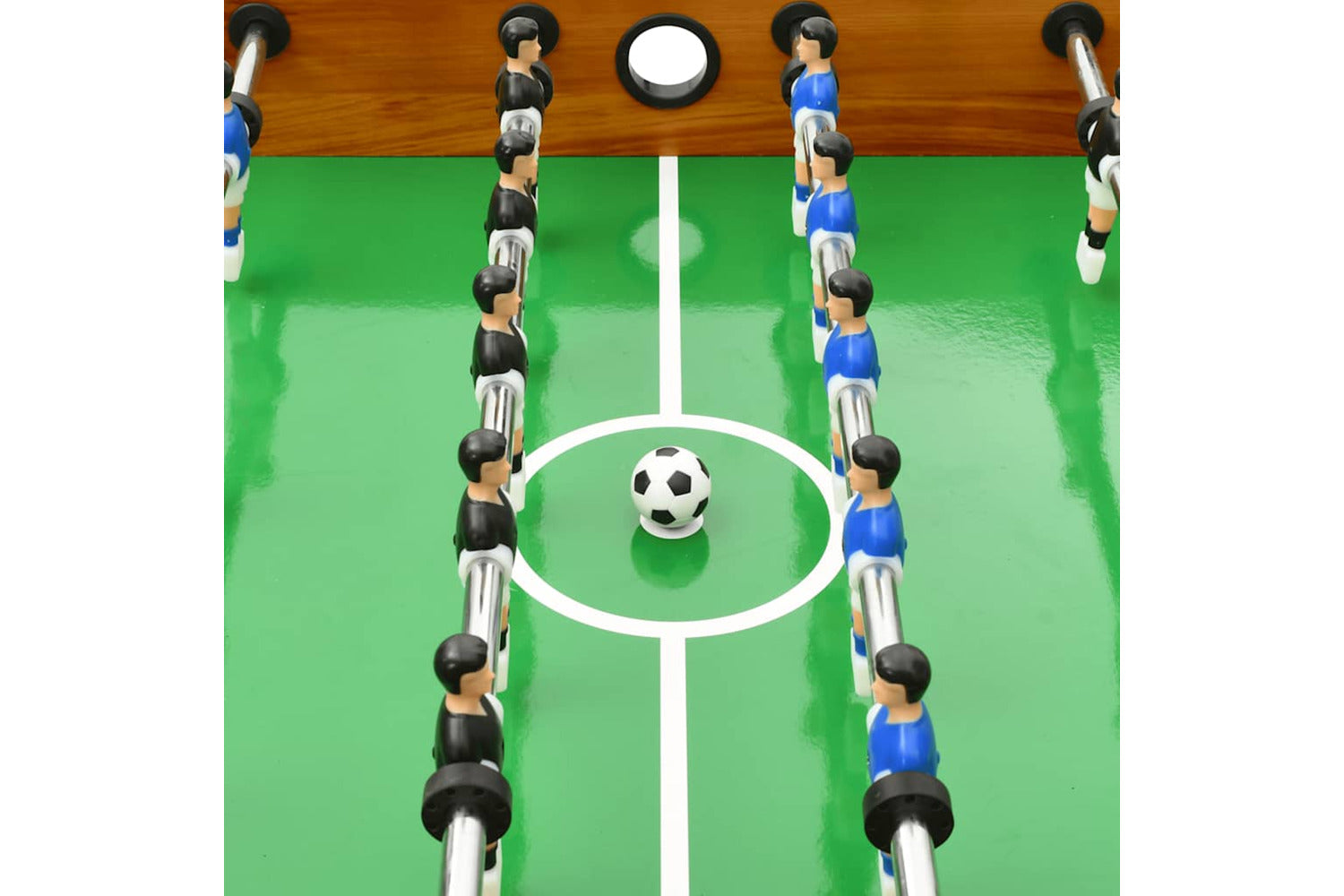 Vidaxl Folding Football Table 121x61x80 Cm Light Brown-9