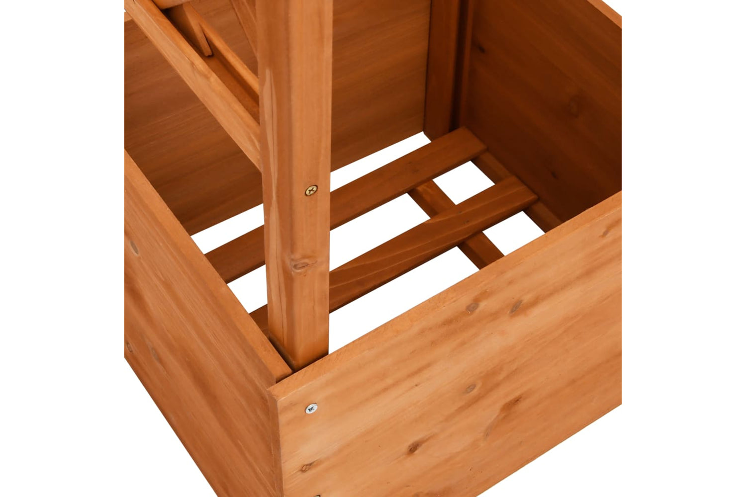 vidaXL 47251 Trellis Planter With Arch 49x39x130cm Firwood-4