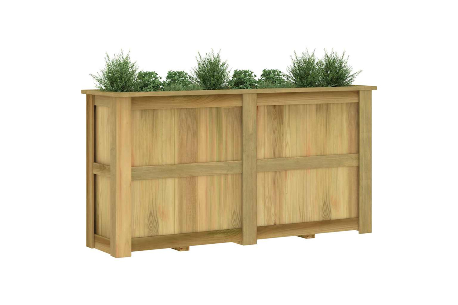 vidaXL 49099 Raised Bed 196x50x100cm Impregnated Pinewood-4
