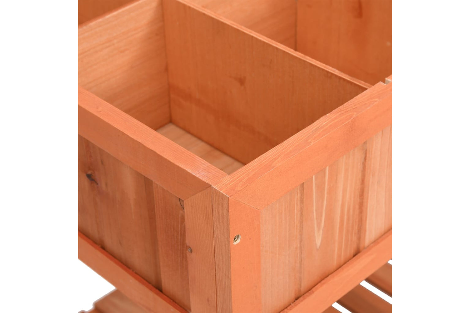 vidaXL 170882 Herb Planter 80x60x80cm Solid Firwood-4