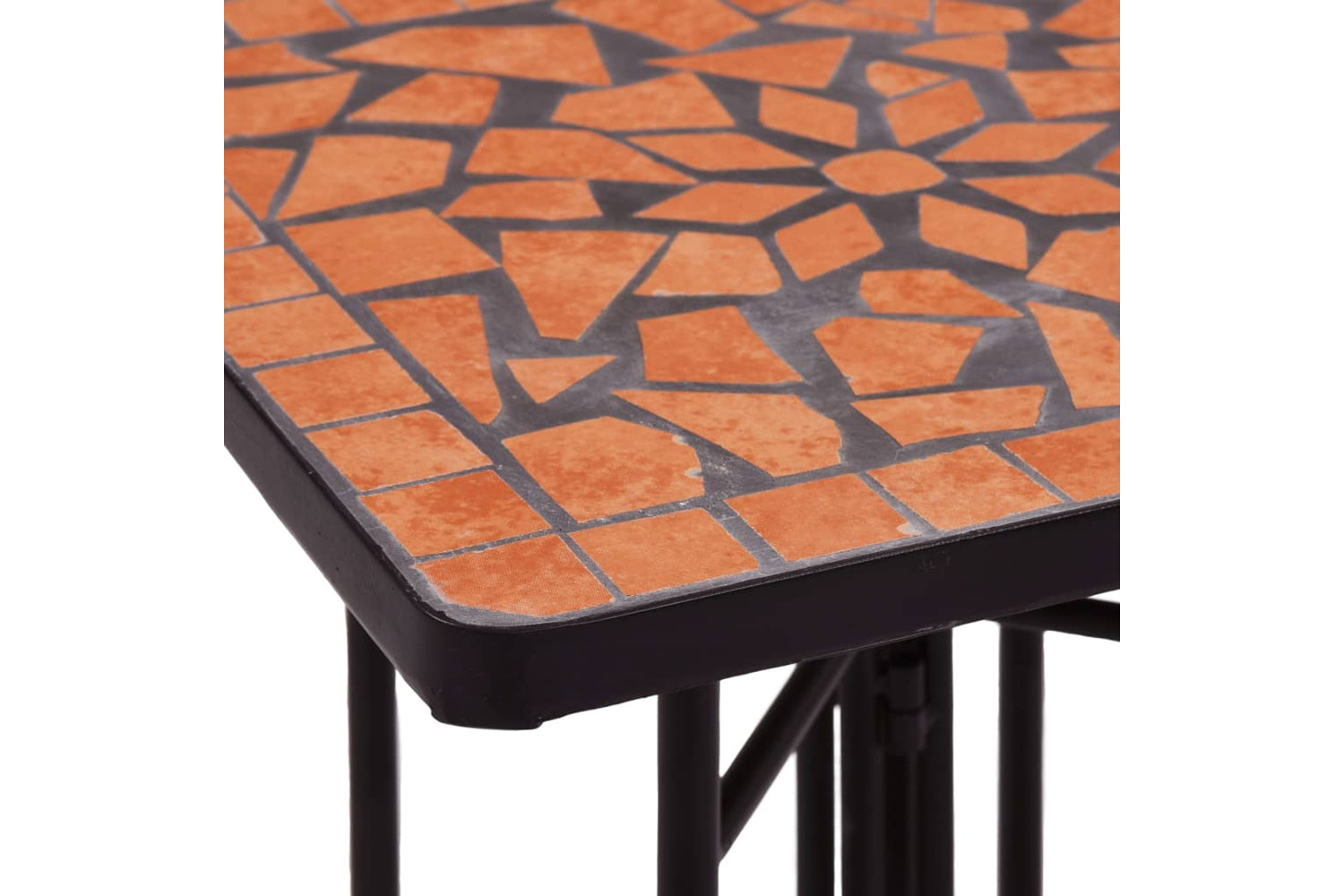 Vidaxl 46709 Mosaic Side Table Terracotta Ceramic-6