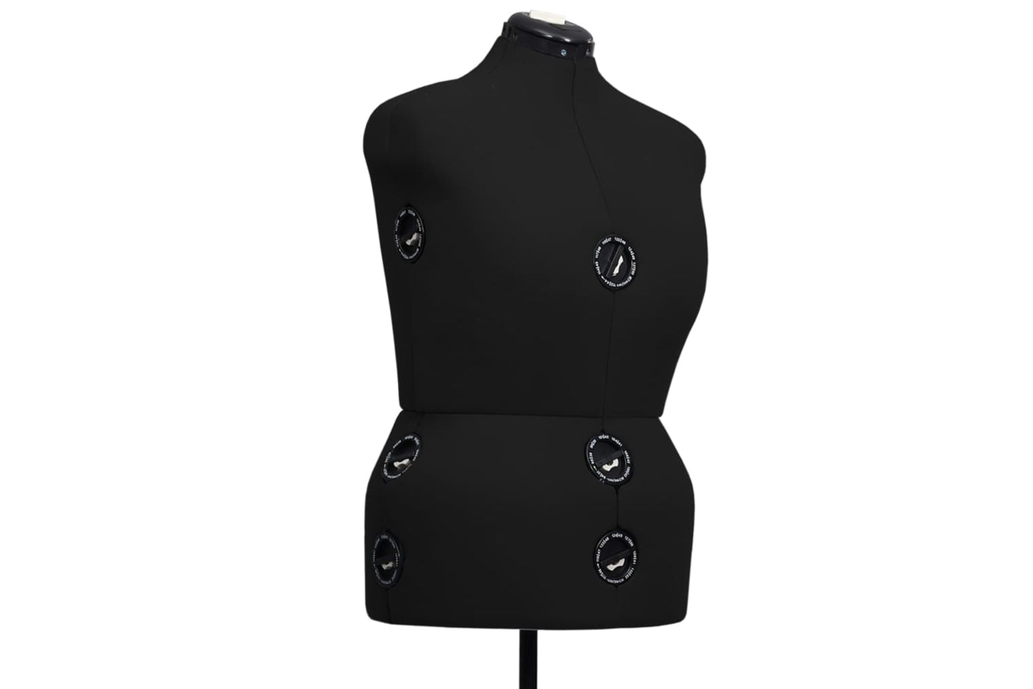 Vidaxl 288491 Adjustable Dress Form Female Black L Size 44-50-4