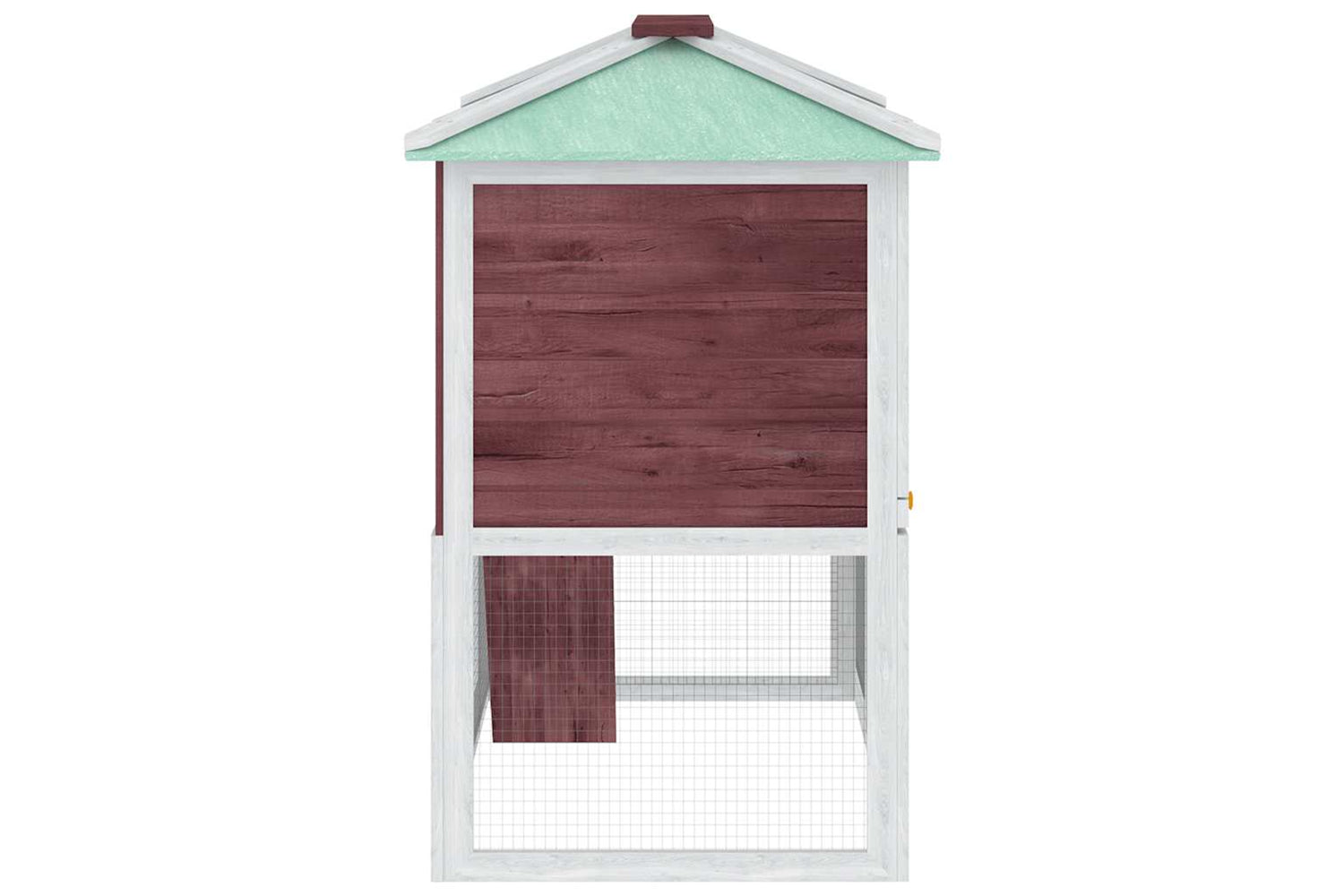 Vidaxl 170850 Animal Rabbit Cage Double Floor Brown Wood-4