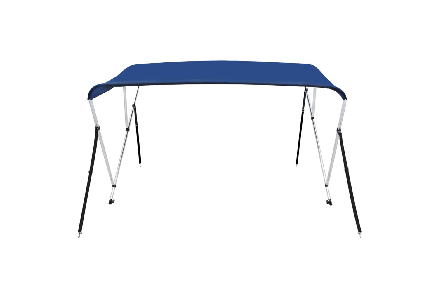 vidaXL 92366 3 Bow Bimini Top Blue 183x196x137cm-4