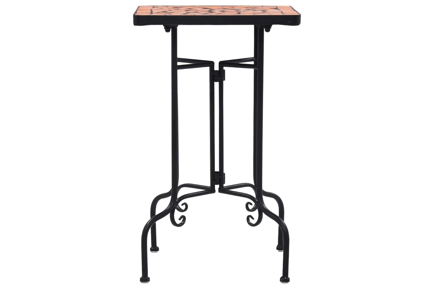 Vidaxl 46709 Mosaic Side Table Terracotta Ceramic-2