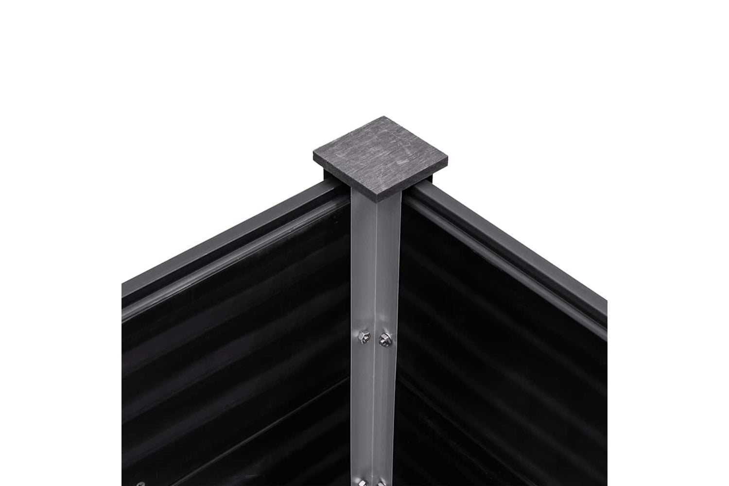 vidaXL 318096 Garden Raised Bed 200x50x91cm Wpc Grey-4