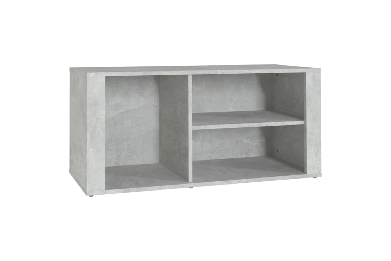 vidaXL 816924 Shoe Cabinet Concrete Grey 100x35x45cm Engineered Wood