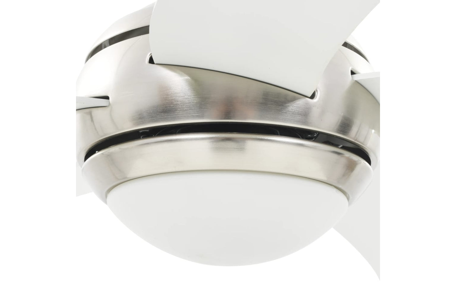 vidaXL 50538 Ornate Ceiling Fan With Light 128cm White-7