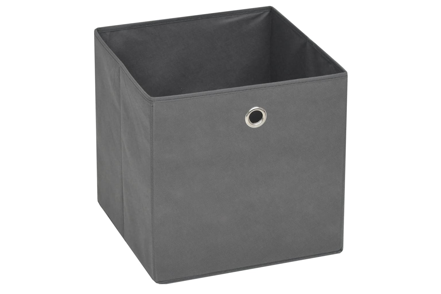 vidaXL 245747 Storage Boxes 4 Pcs Non-woven Fabric 32x32x32cm Grey-5