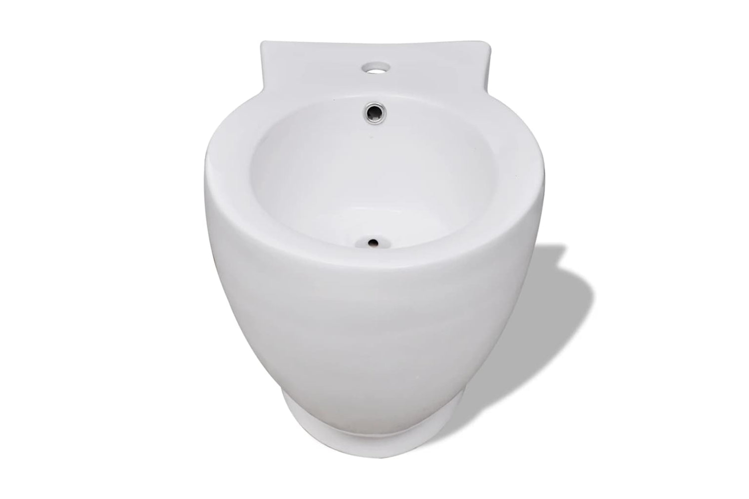 Vidaxl 270566 White Ceramic Toilet & Bidet Set-8