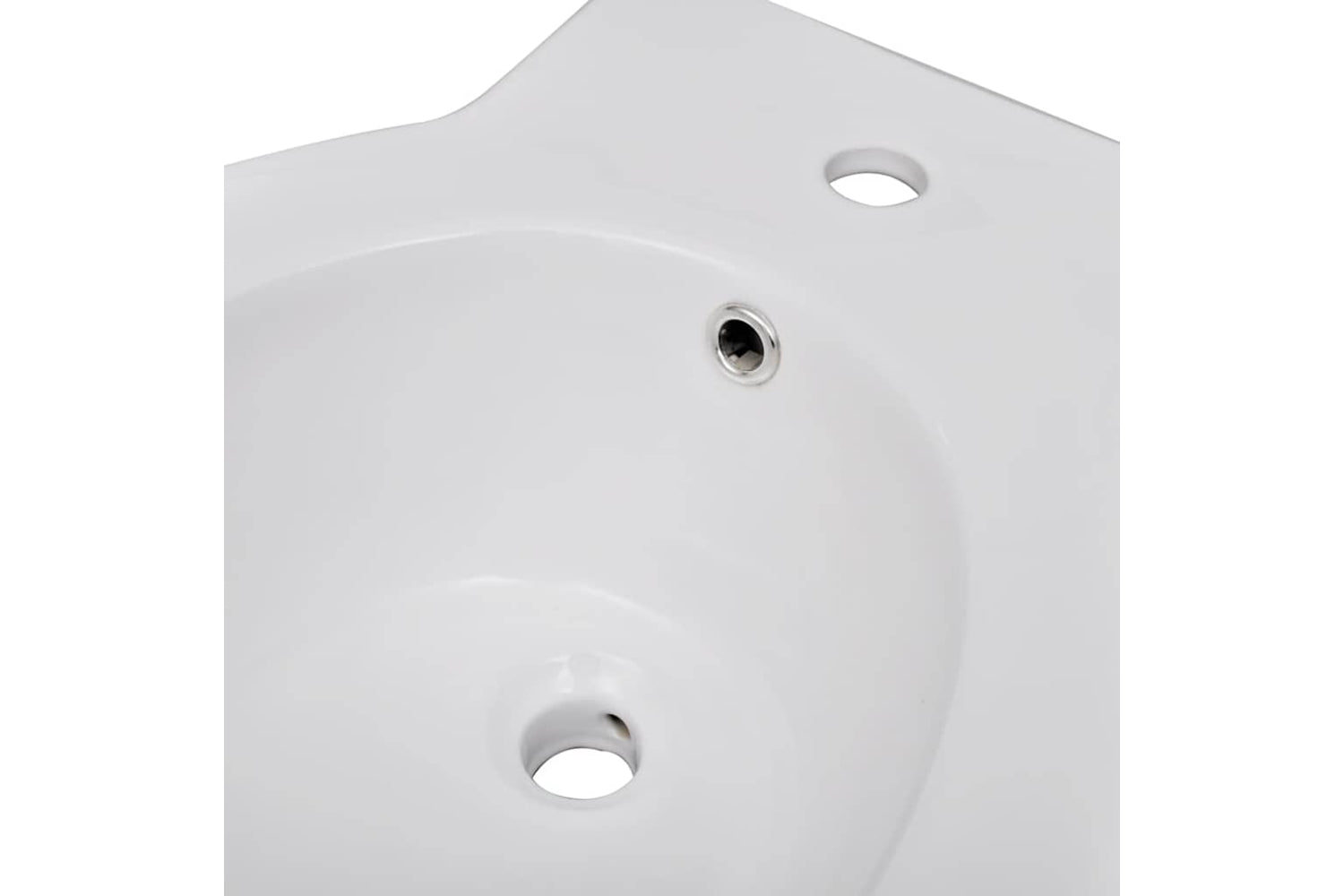 Vidaxl 270566 White Ceramic Toilet & Bidet Set-9
