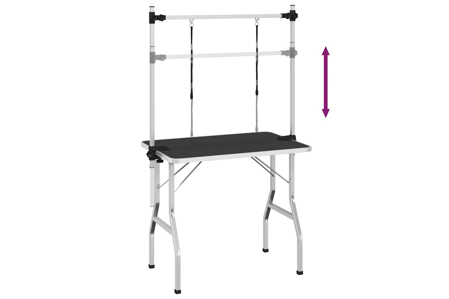 Vidaxl 170170 Bath Grooming Table For Dogs Cats Pets Adjustable 2 Loops-6