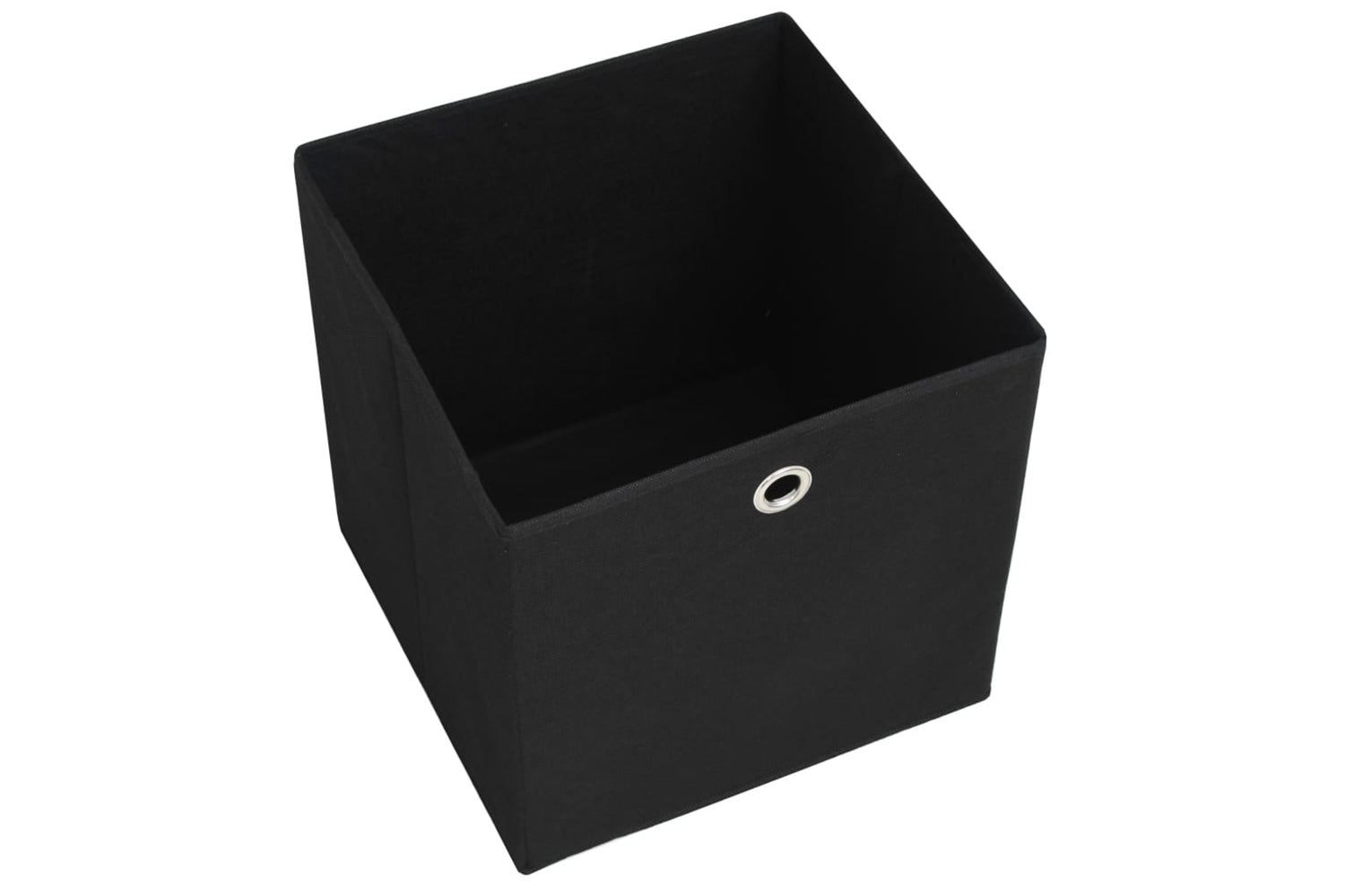 vidaXL 245746 Storage Boxes 10 Pcs Non-woven Fabric 32x32x32cm Black-5