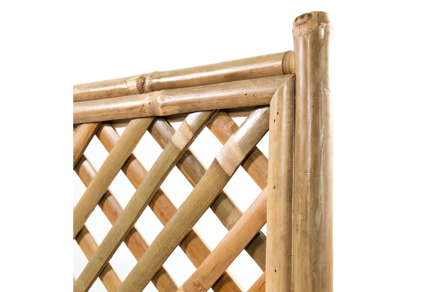 vidaXL 43714 Garden Raised Bed With Trellis Bamboo 70cm-5