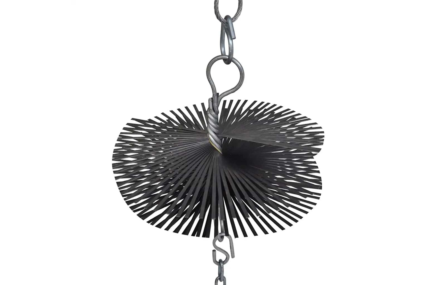 vidaXL 141271 Round Chimney Cleaning Brush Dia. 15cm-5