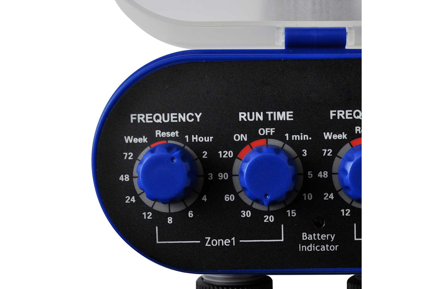 Vidaxl Garden Electronic Automatic Water Timer Irrigation Timer Double Outlet-5