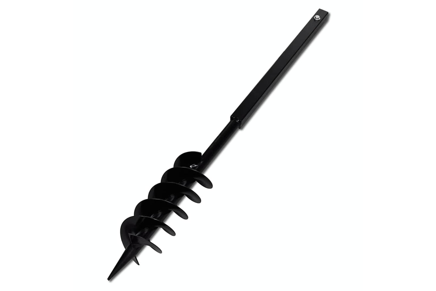 vidaXL 270520 Ground Drill With Handle 100mm With Extension Tube 9 M Steel-5