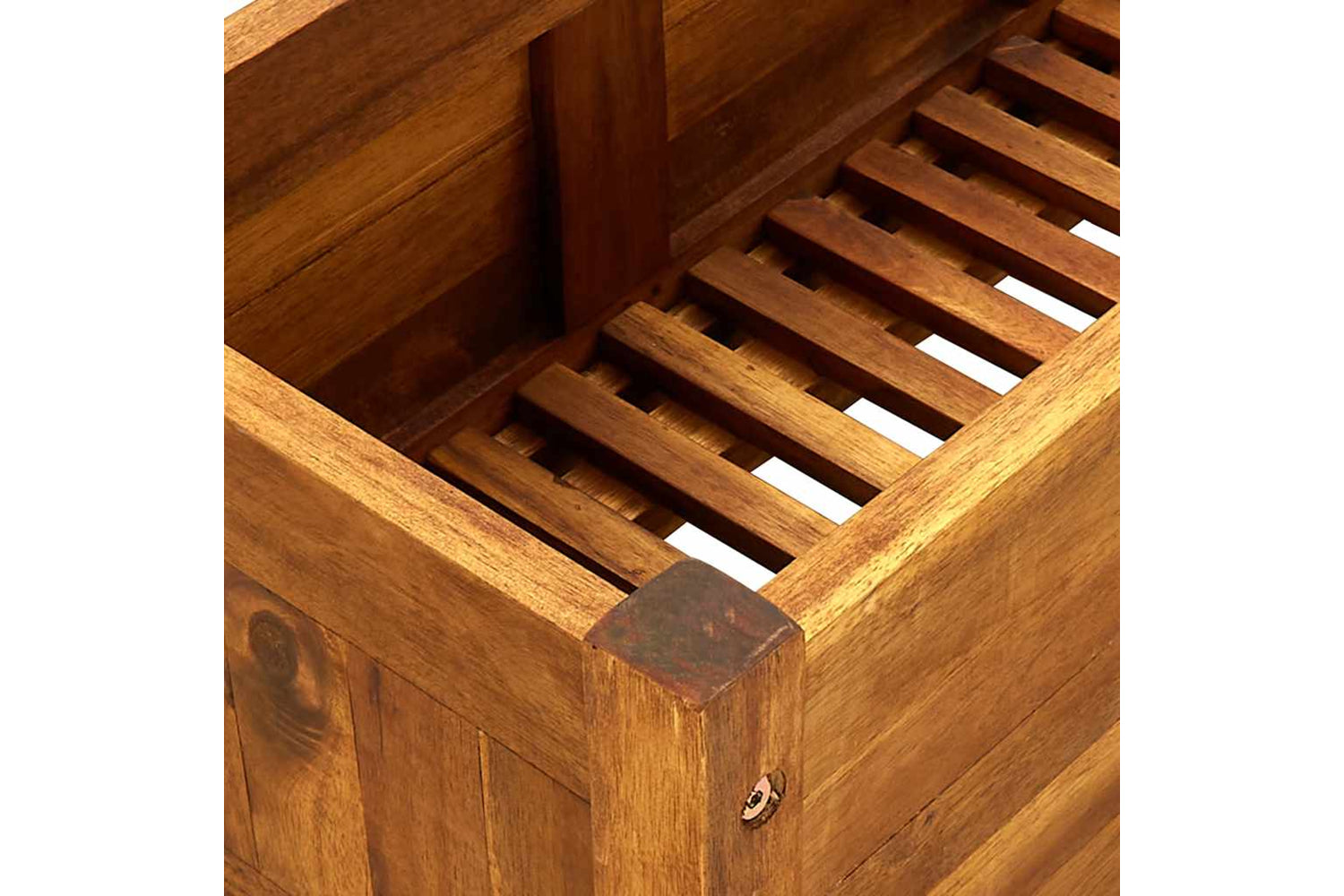 vidaXL 42566 Garden Raised Bed Acacia Wood 100x30x25cm-6