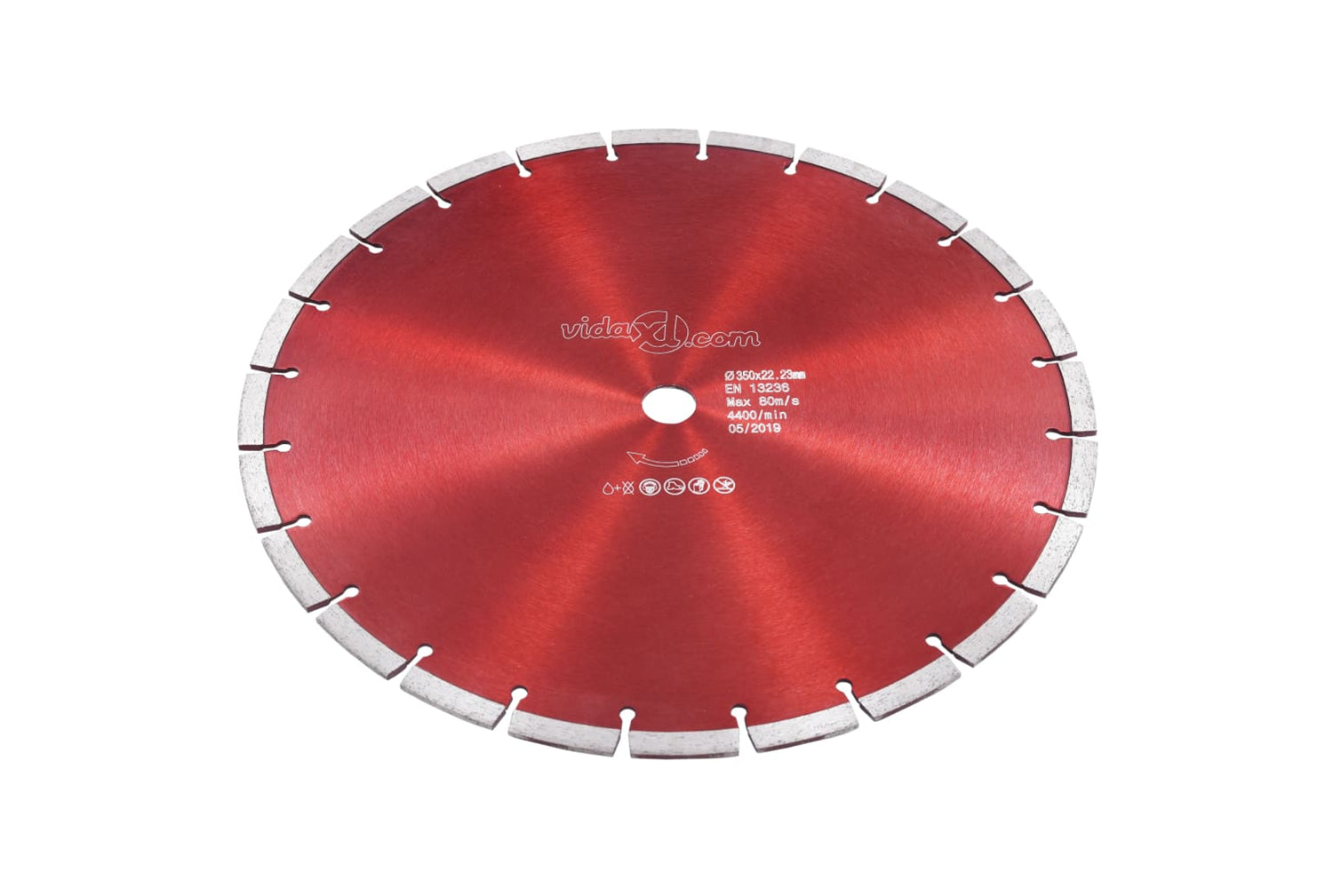 vidaXL 143243 Diamond Cutting Disc Steel 350mm-2