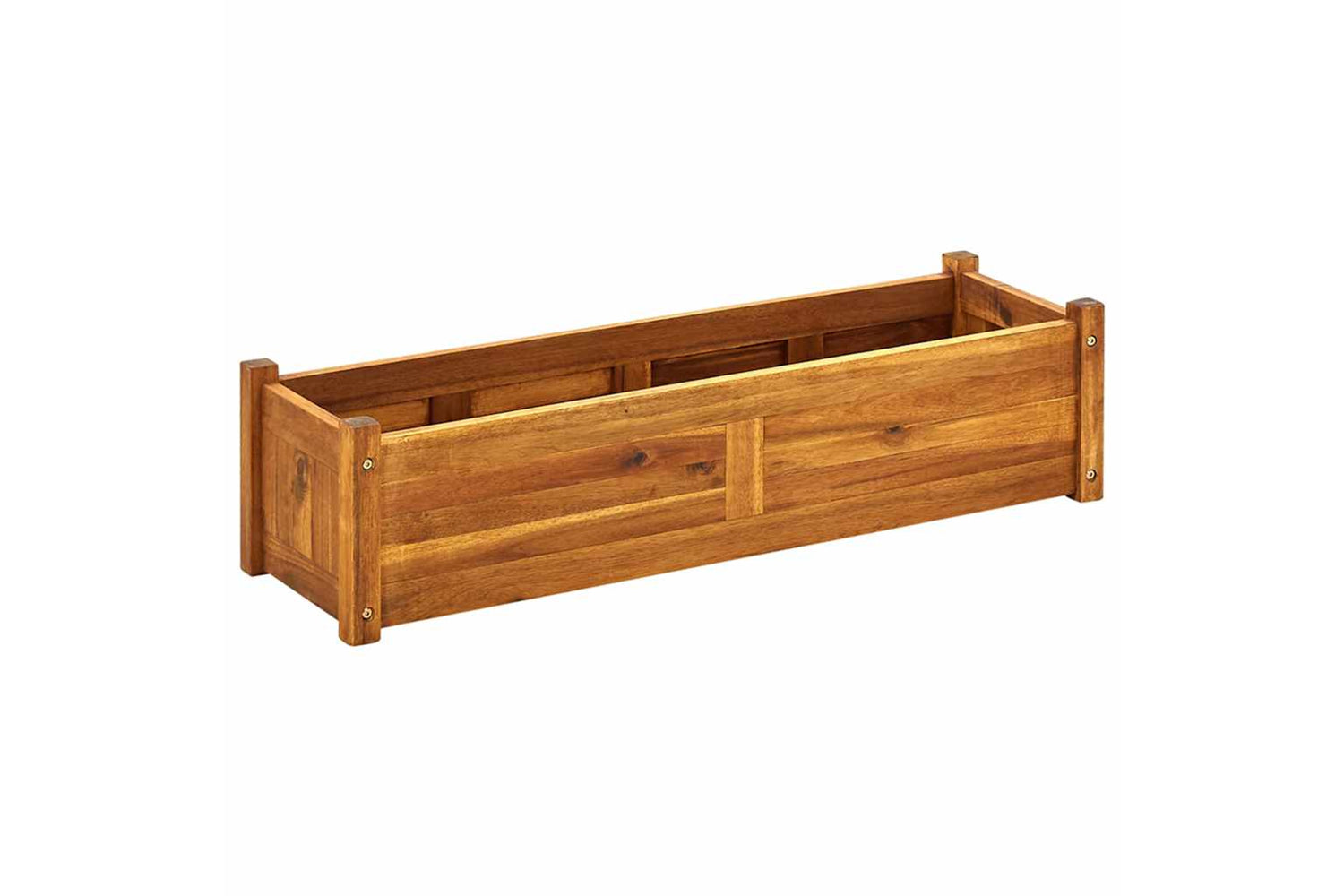 vidaXL 42566 Garden Raised Bed Acacia Wood 100x30x25cm