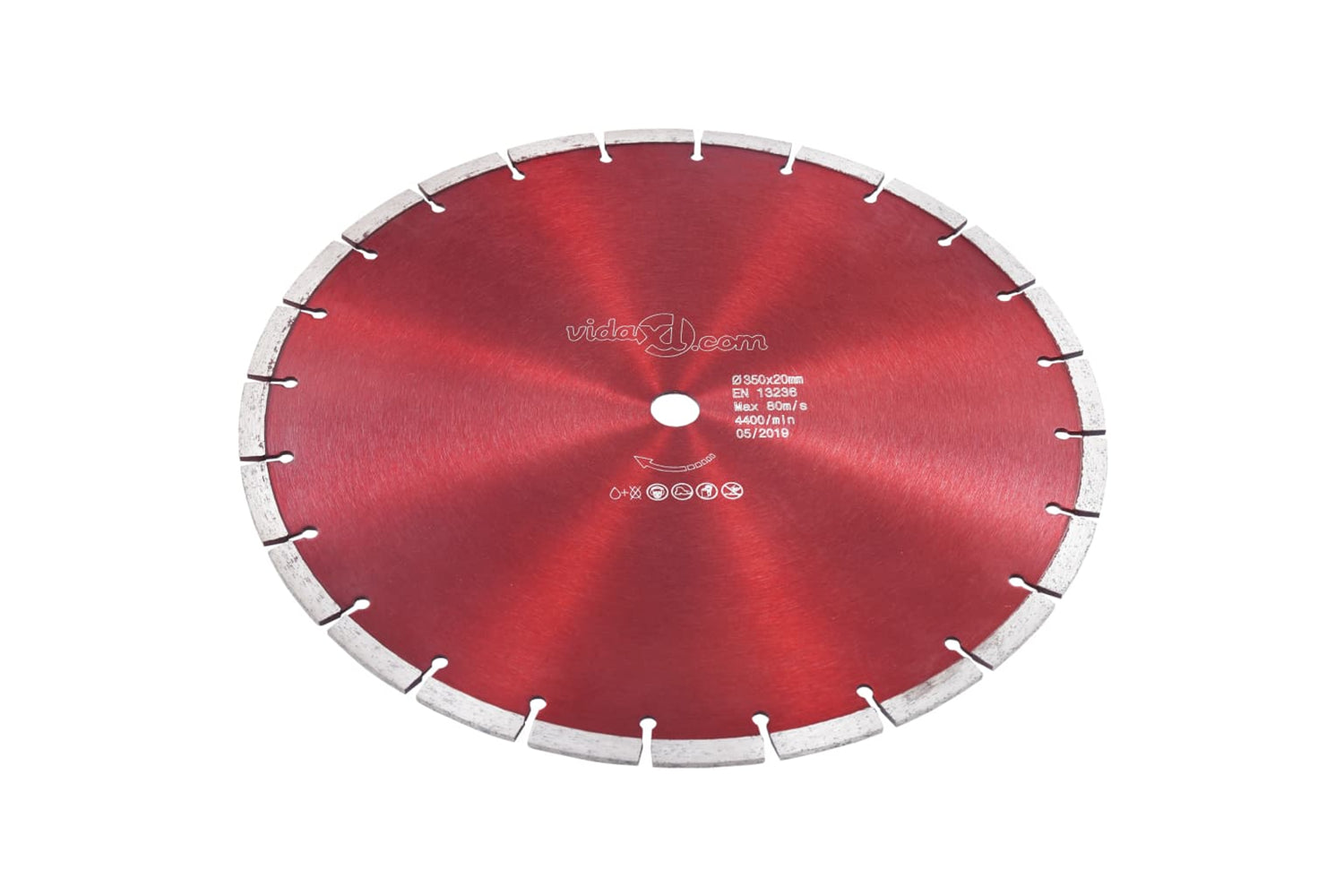vidaXL 143242 Diamond Cutting Disc Steel 350mm-2