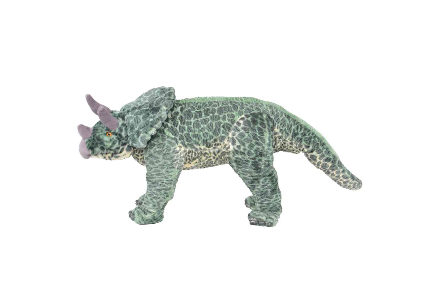 vidaXL 91344 Standing Plush Toy Triceratops Dinosaur Green Xxl-2