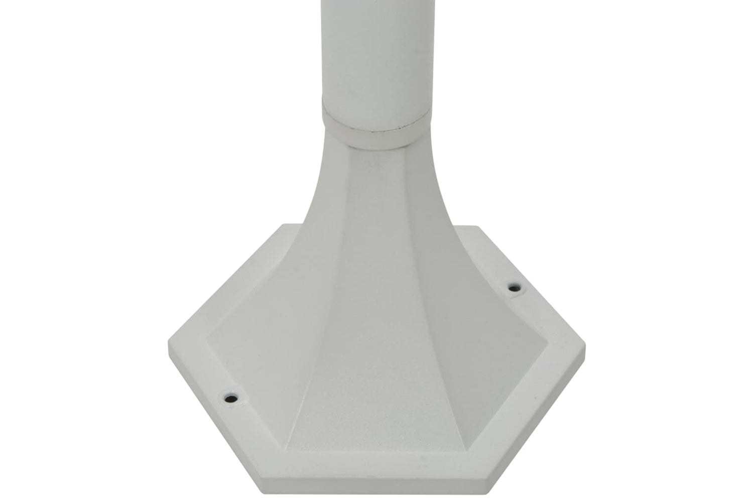 vidaXL 44215 Garden Post Lights 6 Pcs E27 110cm Aluminium White-6
