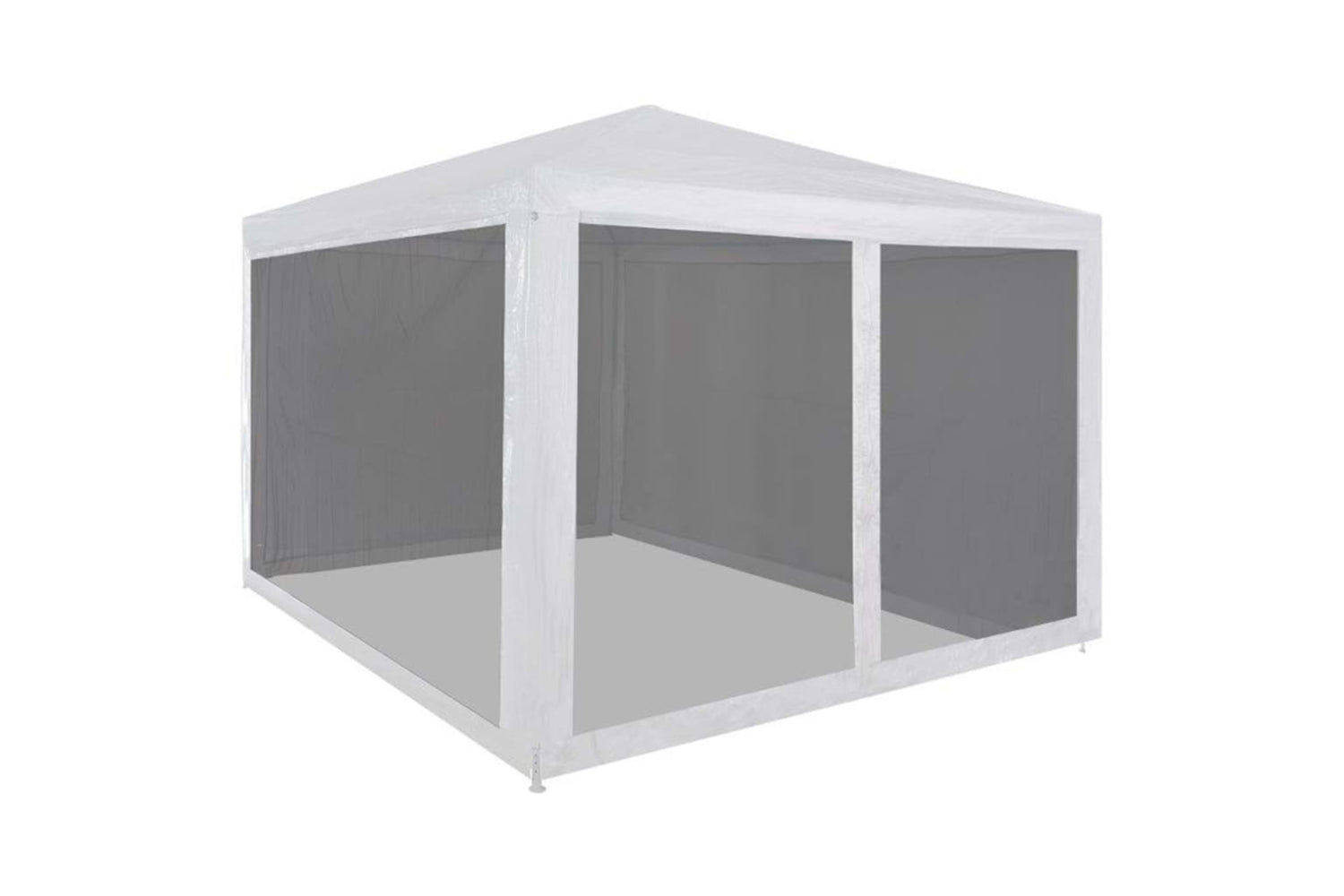 Vidaxl 45108 Party Tent With 4 Mesh Sidewalls 3x3 M