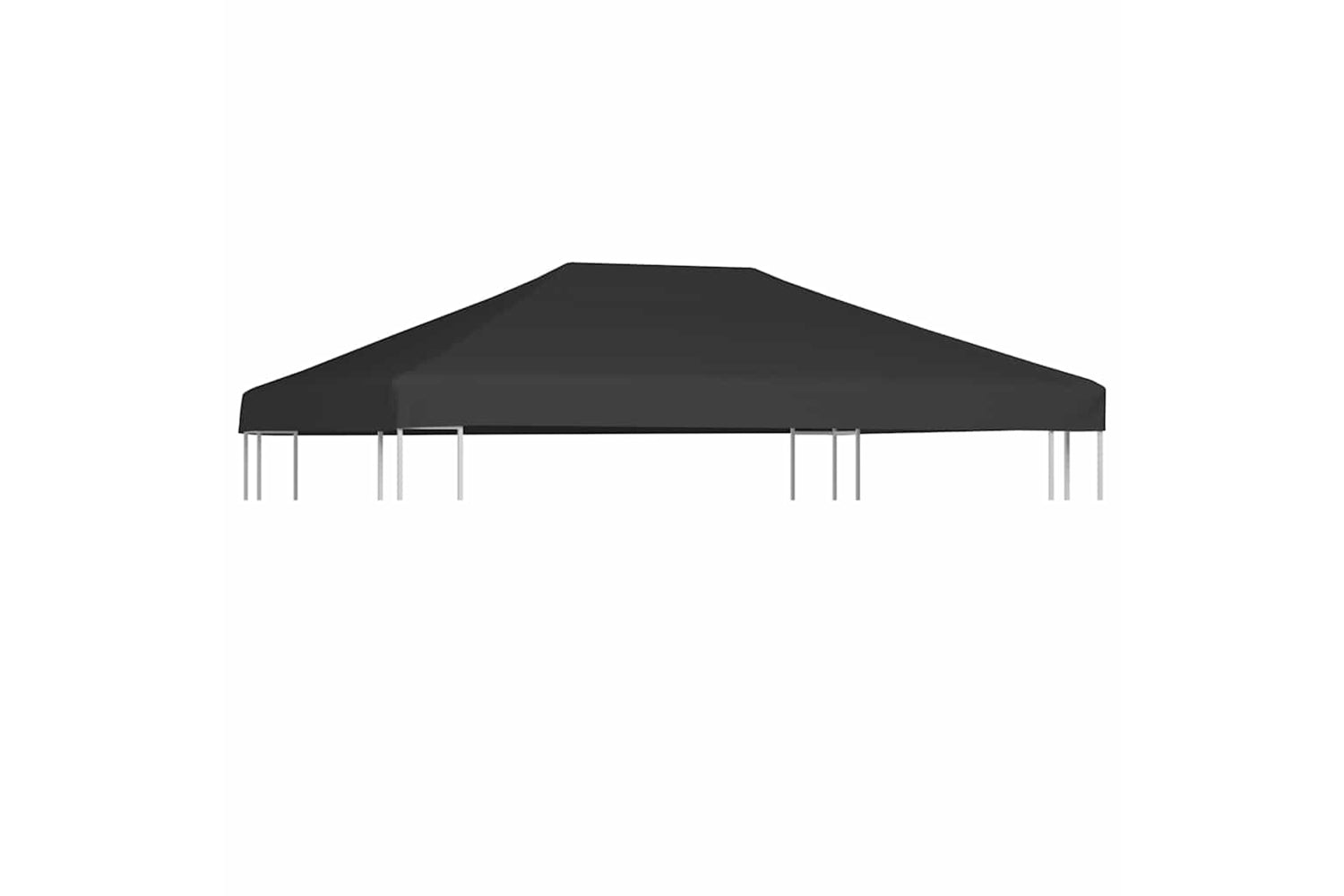 Vidaxl 44787 Gazebo Top Cover 310 G/mâ² 4x3 M Grey