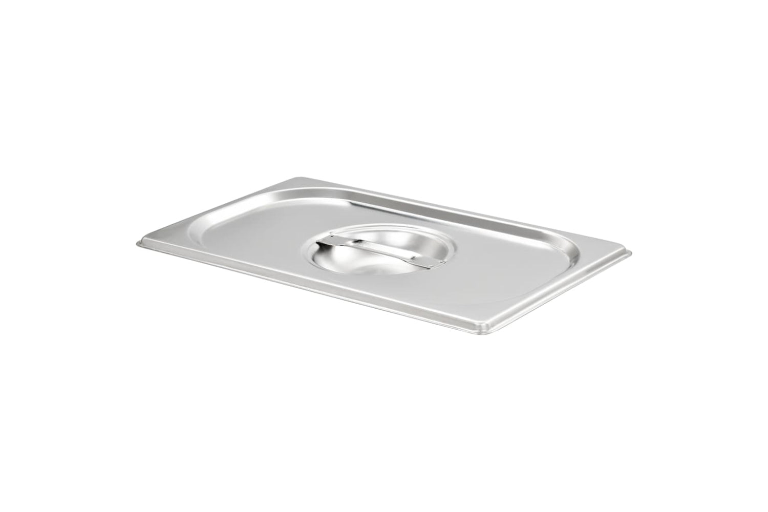 Vidaxl 50905 Lids For Gn 1/4 Pan 4 Pcs Stainless Steel-2