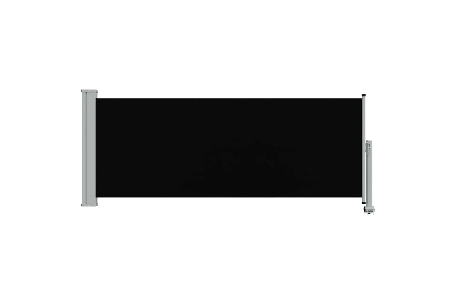 vidaXL 45184 Patio Retractable Side Awning 100 X 300cm Black-5