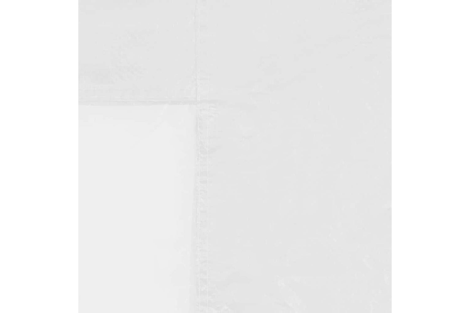 vidaXL Party Tent Sidewall 2 Pcs With Window Pe White-8