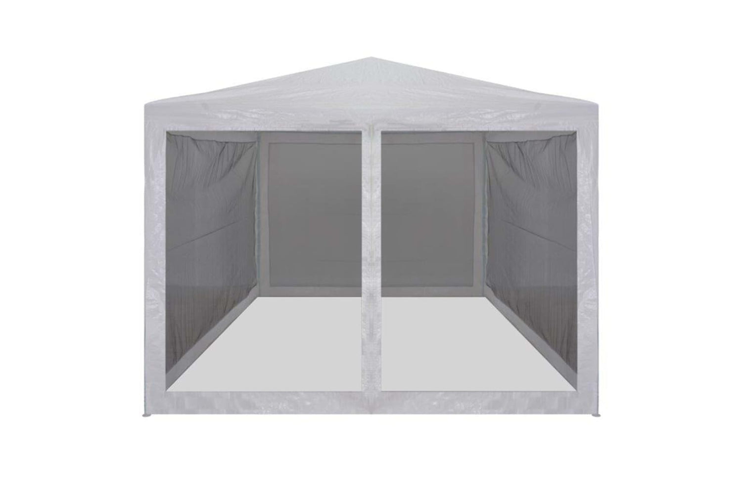 Vidaxl 45108 Party Tent With 4 Mesh Sidewalls 3x3 M-2