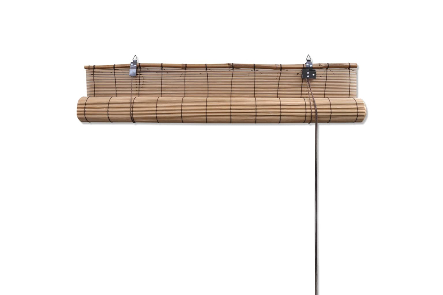 vidaXL 245813 Roller Blind Bamboo 80x220cm Brown-5